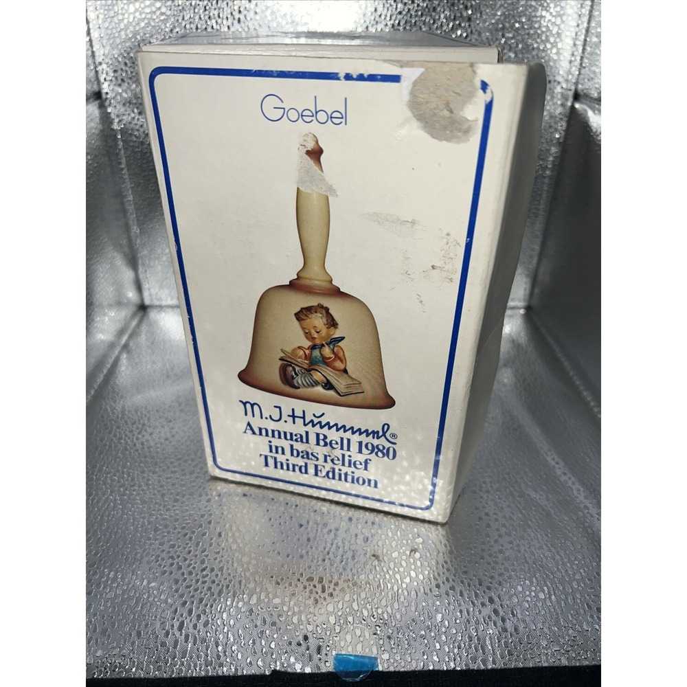 Vintage Goebel Hummel‎ Bell 1980 Third Annual Bell New In Original Box